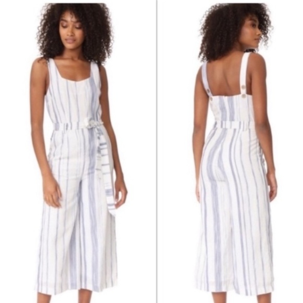 Joa Los Angeles Pantsuit Jumpsuit Romper Striped